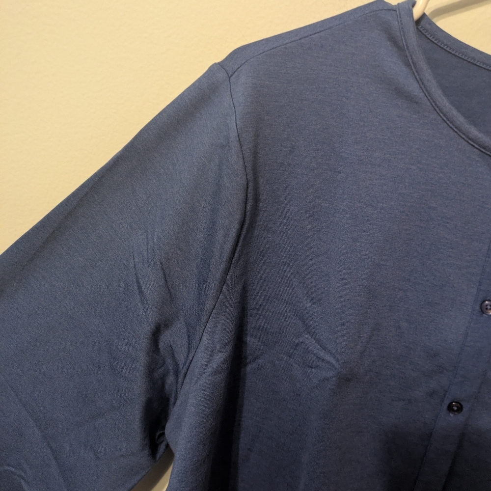 NWT Old Navy Blue CloudComfy Cropped Active Cardigan Size 2X - Picture 7 of 12